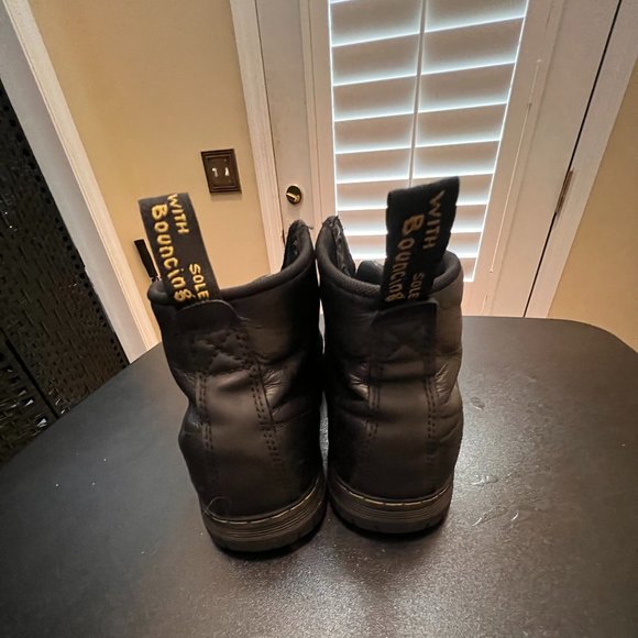 Dr Martens size 12 black leather boots NN29 7SW - Picture 9 of 12